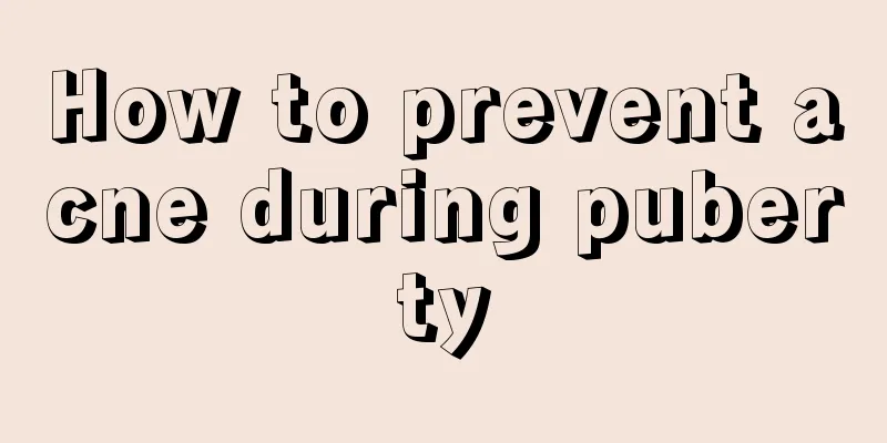 How to prevent acne during puberty