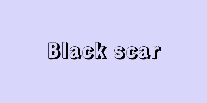 Black scar