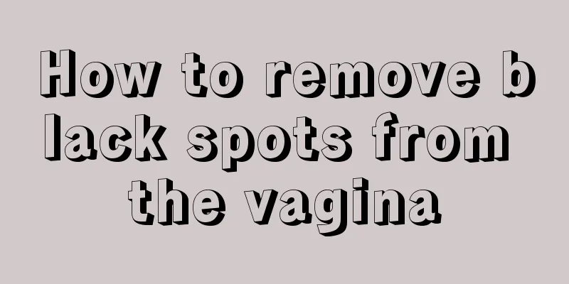 How to remove black spots from the vagina