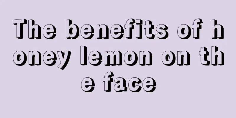 The benefits of honey lemon on the face