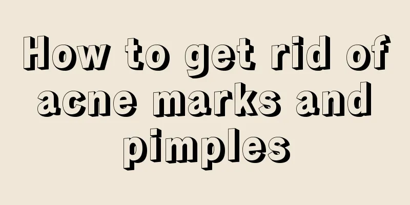 How to get rid of acne marks and pimples