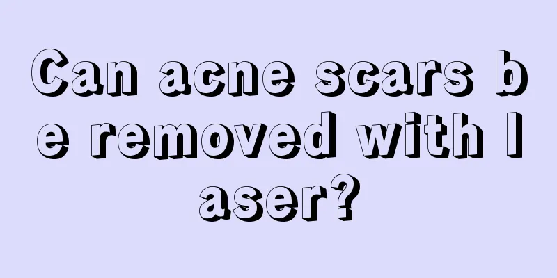 Can acne scars be removed with laser?