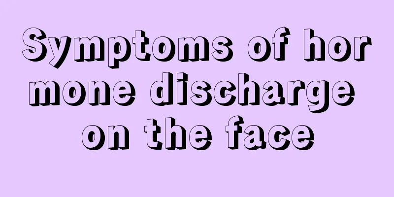 Symptoms of hormone discharge on the face