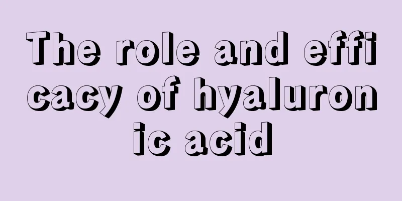 The role and efficacy of hyaluronic acid