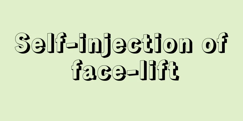 Self-injection of face-lift