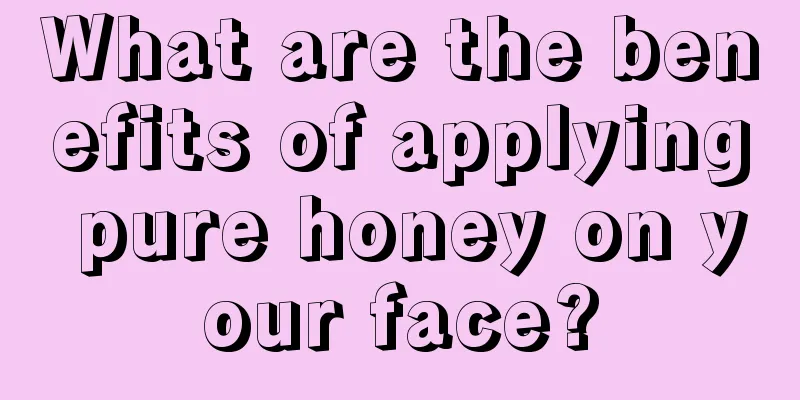 What are the benefits of applying pure honey on your face?