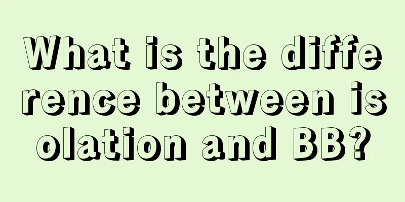 What is the difference between isolation and BB?