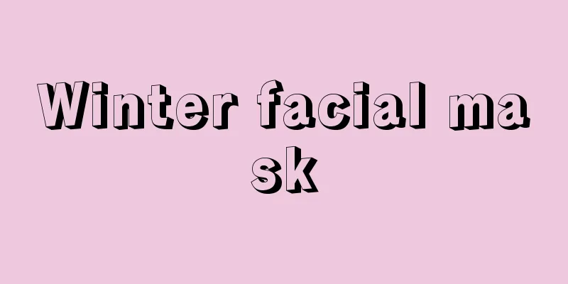 Winter facial mask