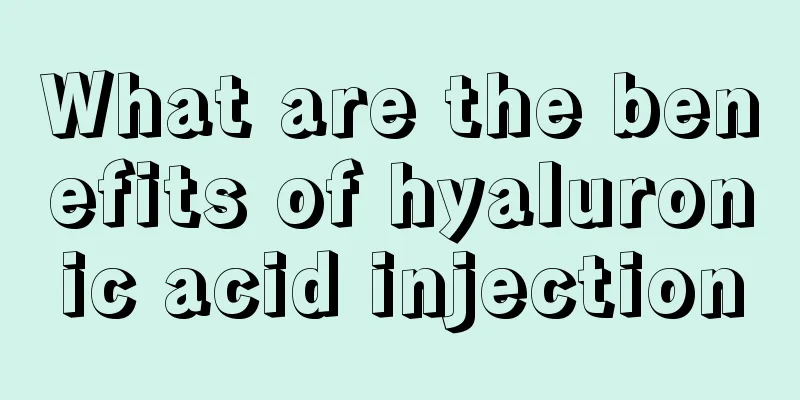 What are the benefits of hyaluronic acid injection