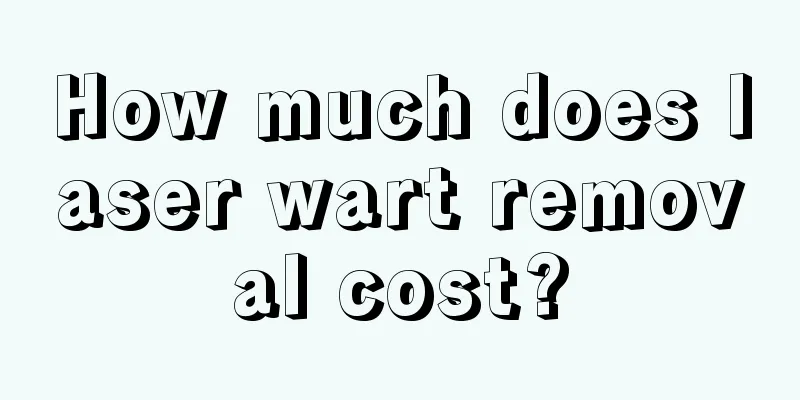 How much does laser wart removal cost?