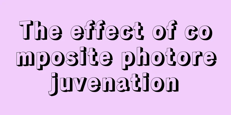 The effect of composite photorejuvenation