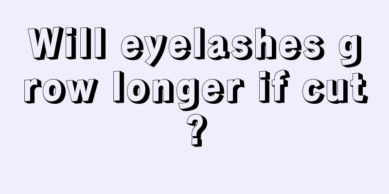 Will eyelashes grow longer if cut?