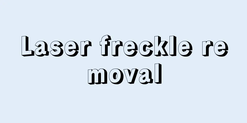 Laser freckle removal