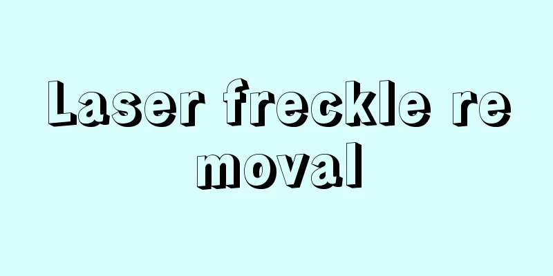 Laser freckle removal