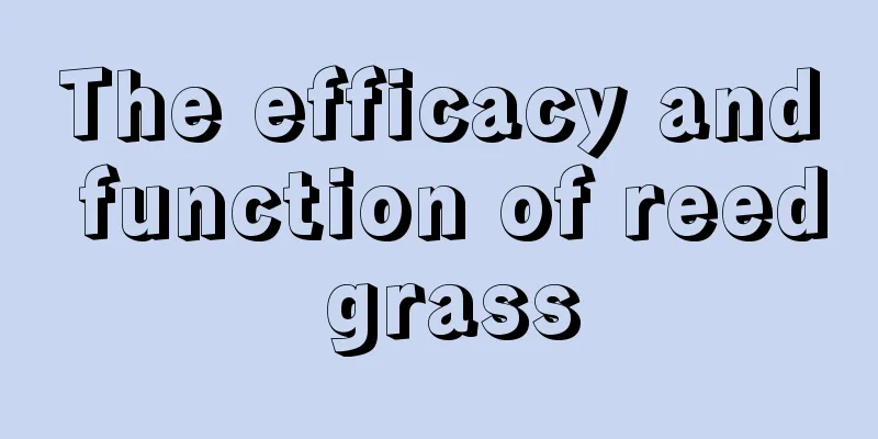 The efficacy and function of reed grass