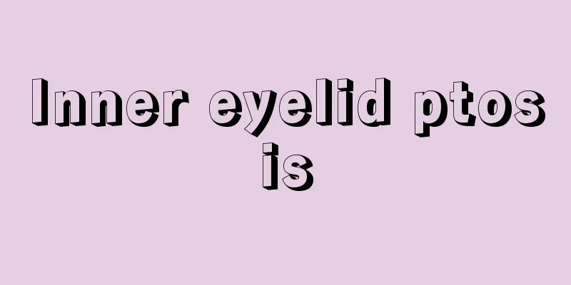 Inner eyelid ptosis