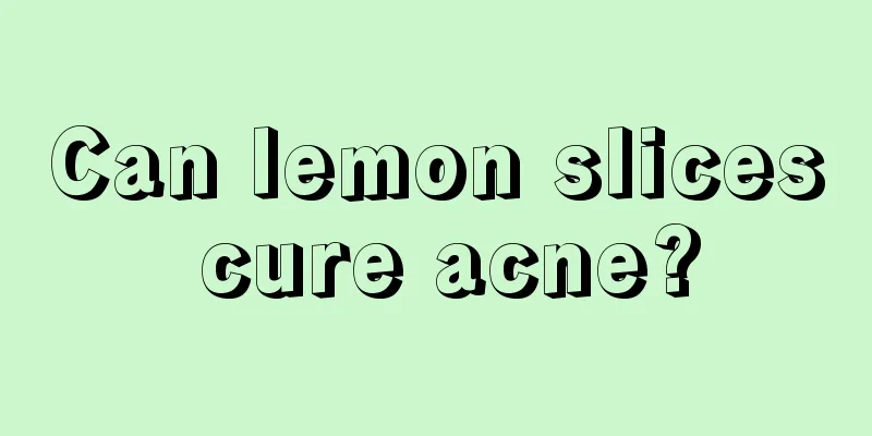 Can lemon slices cure acne?