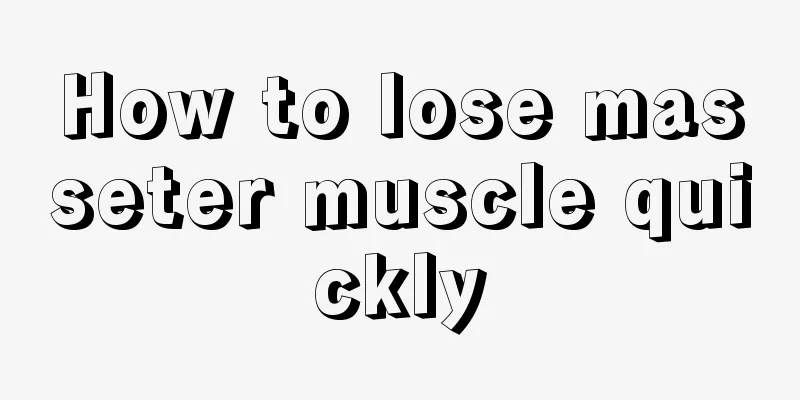 How to lose masseter muscle quickly