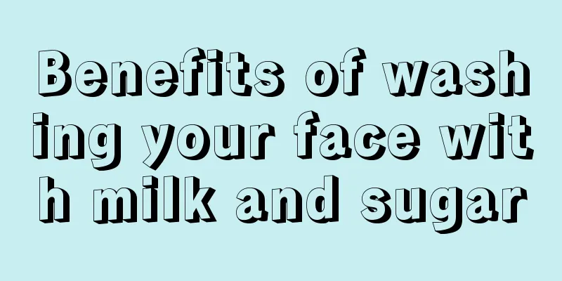 Benefits of washing your face with milk and sugar