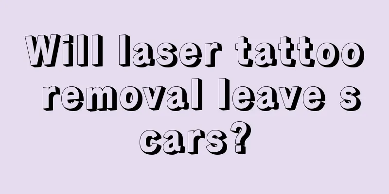 Will laser tattoo removal leave scars?