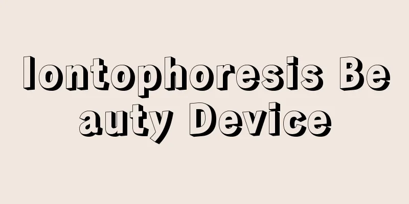 Iontophoresis Beauty Device