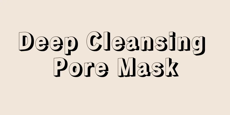 Deep Cleansing Pore Mask