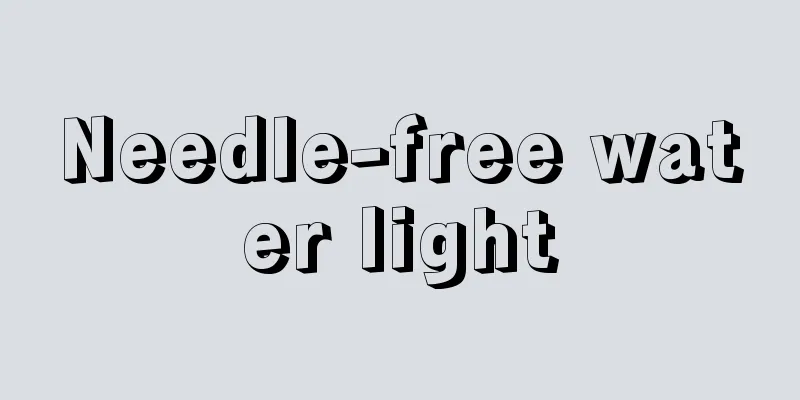 Needle-free water light