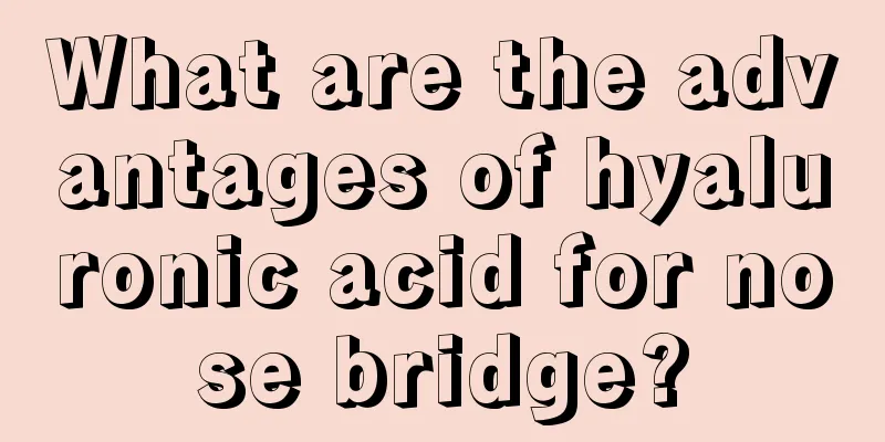 What are the advantages of hyaluronic acid for nose bridge?