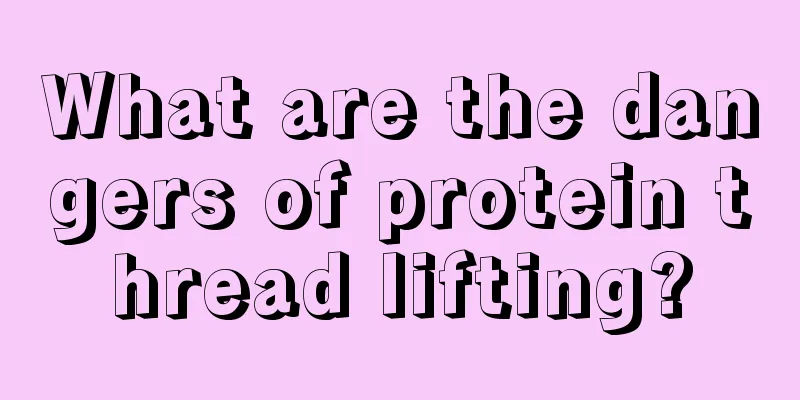 What are the dangers of protein thread lifting?