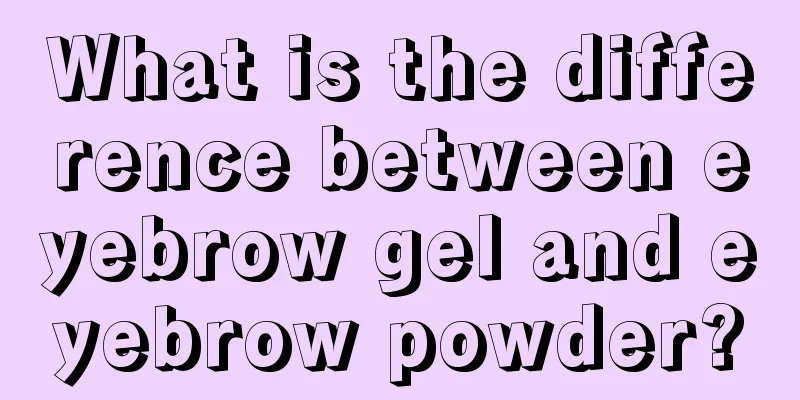 What is the difference between eyebrow gel and eyebrow powder?