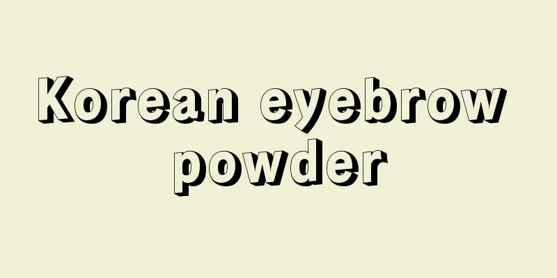 Korean eyebrow powder