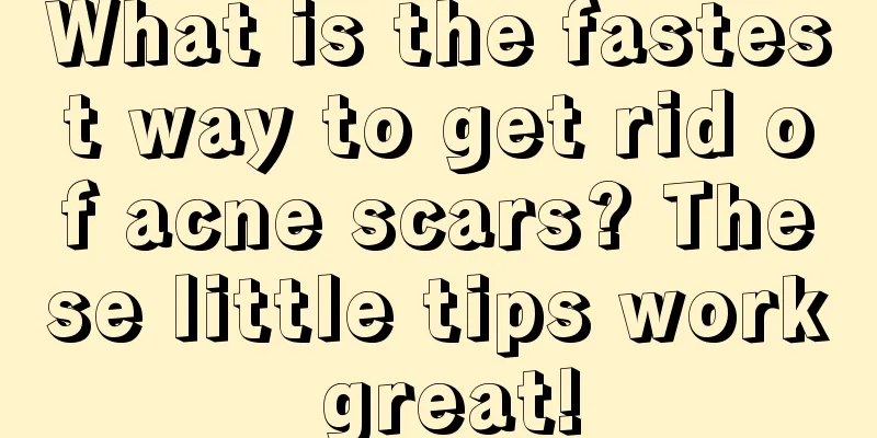 What is the fastest way to get rid of acne scars? These little tips work great!