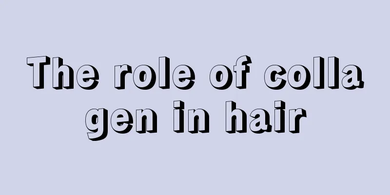 The role of collagen in hair