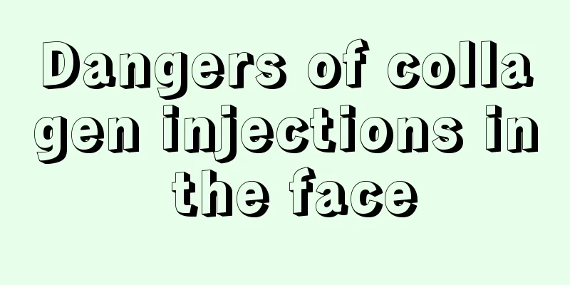 Dangers of collagen injections in the face