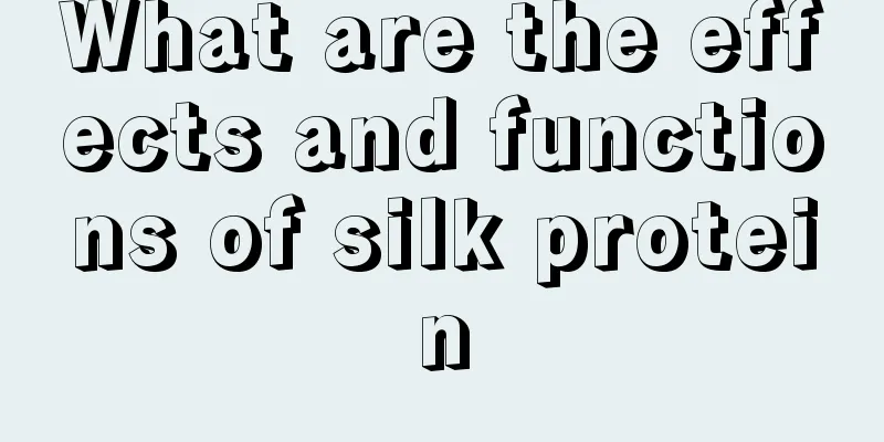 What are the effects and functions of silk protein