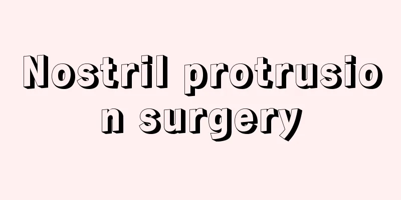 Nostril protrusion surgery