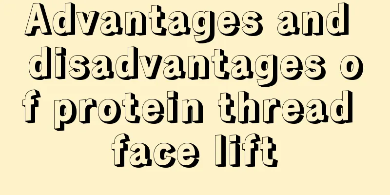 Advantages and disadvantages of protein thread face lift