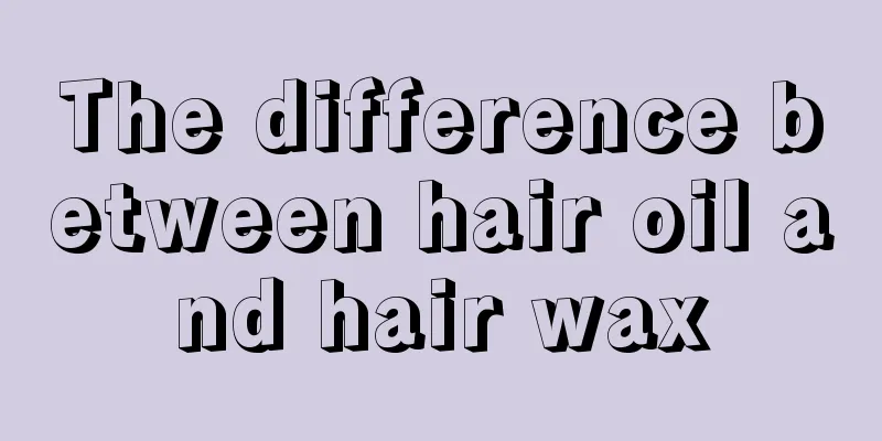 The difference between hair oil and hair wax