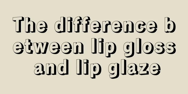 The difference between lip gloss and lip glaze