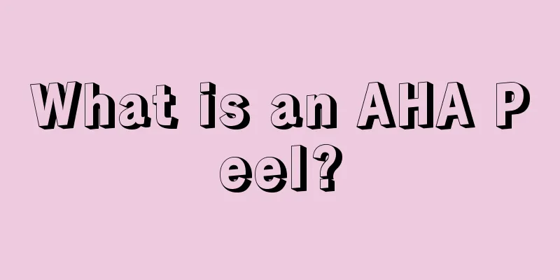 What is an AHA Peel?