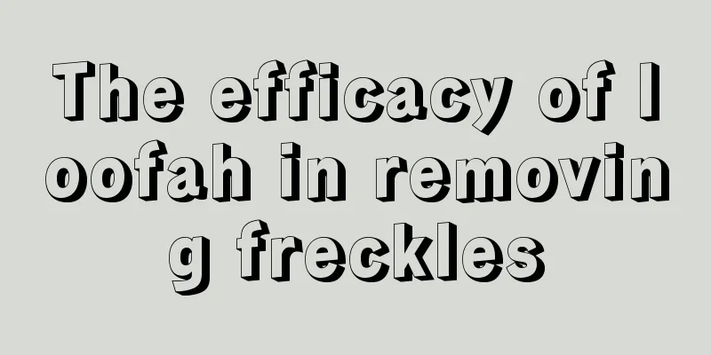 The efficacy of loofah in removing freckles