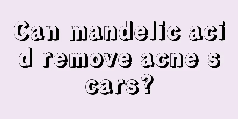 Can mandelic acid remove acne scars?