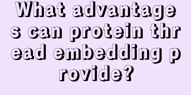 What advantages can protein thread embedding provide?