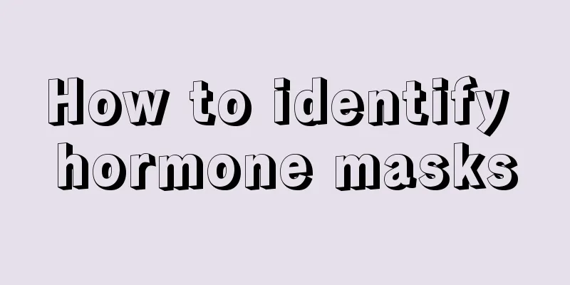 How to identify hormone masks