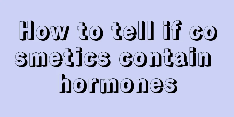 How to tell if cosmetics contain hormones