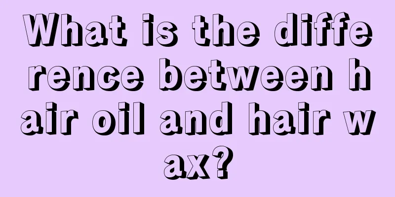 What is the difference between hair oil and hair wax?