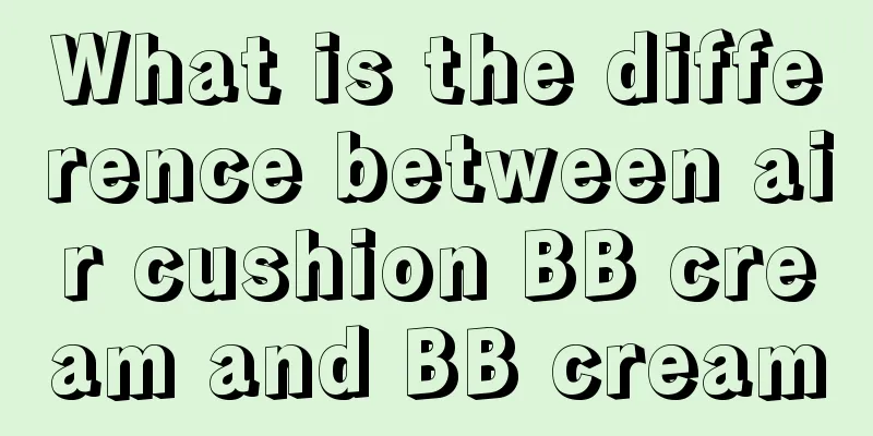 What is the difference between air cushion BB cream and BB cream