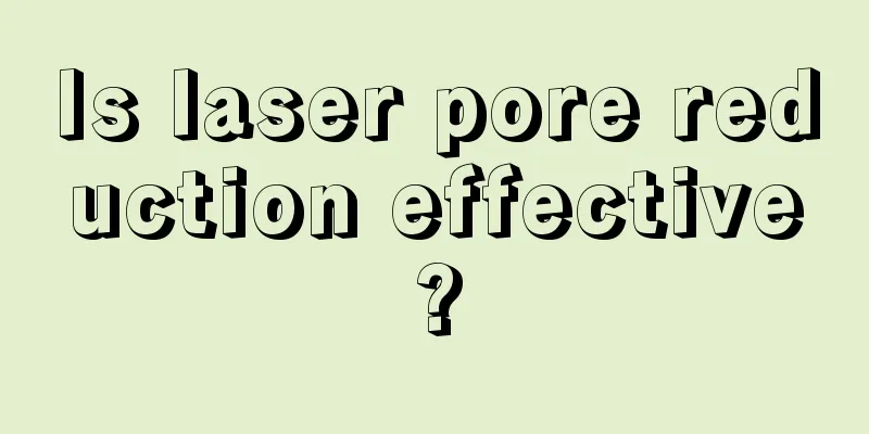 Is laser pore reduction effective?