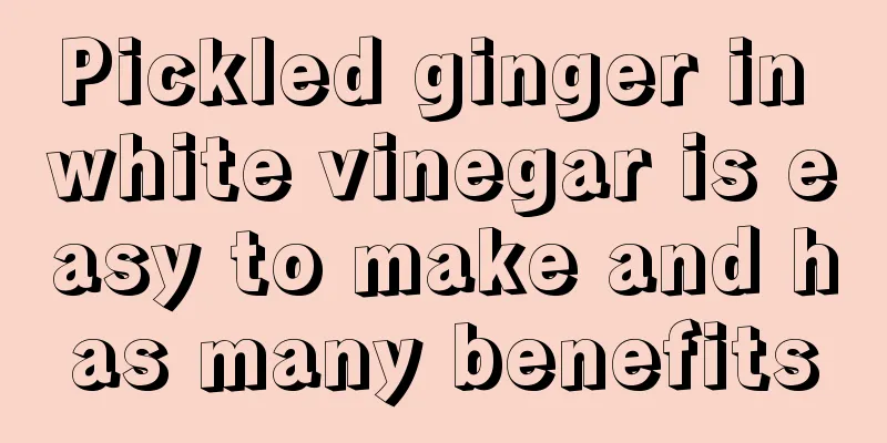 Pickled ginger in white vinegar is easy to make and has many benefits