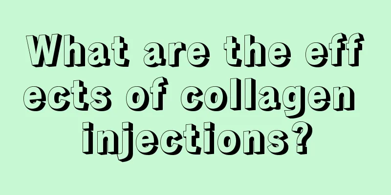 What are the effects of collagen injections?